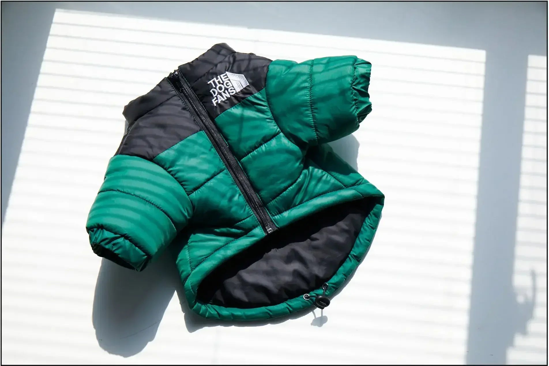 The Dog Fans Winter Pet Dog down Jacket Clothes for Small Medium Dogs Warm Thick Dog Vest French Bulldog Puppy Coat