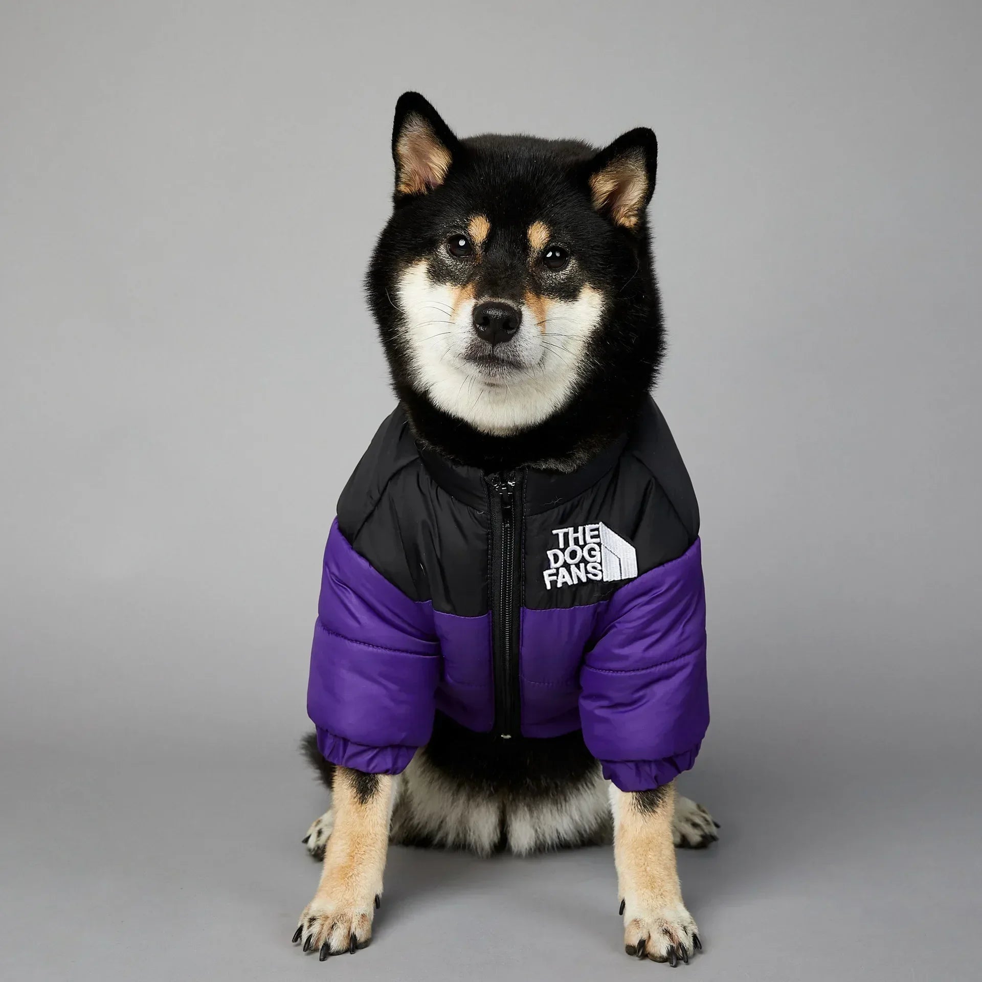 The Dog Fans Winter Pet Dog down Jacket Clothes for Small Medium Dogs Warm Thick Dog Vest French Bulldog Puppy Coat