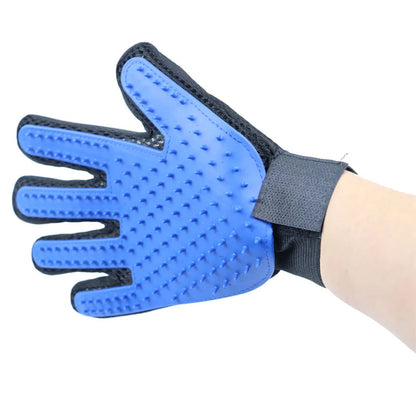 Professional Pet Grooming Glove for Cats and Dogs - Deshedding Brush and Comb for Effective Hair Removal