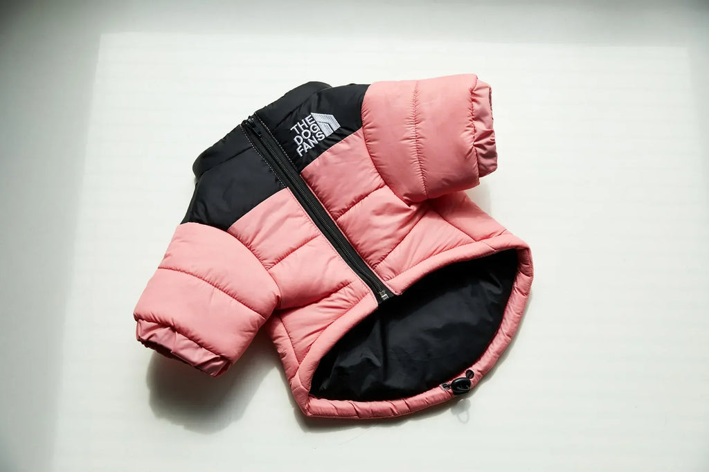The Dog Fans Winter Pet Dog down Jacket Clothes for Small Medium Dogs Warm Thick Dog Vest French Bulldog Puppy Coat